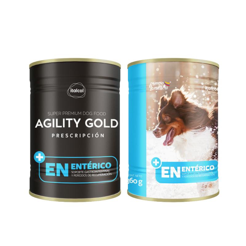 Alimento Húmedo Agility Gold Gastroentérico para Perros Lata 360 g